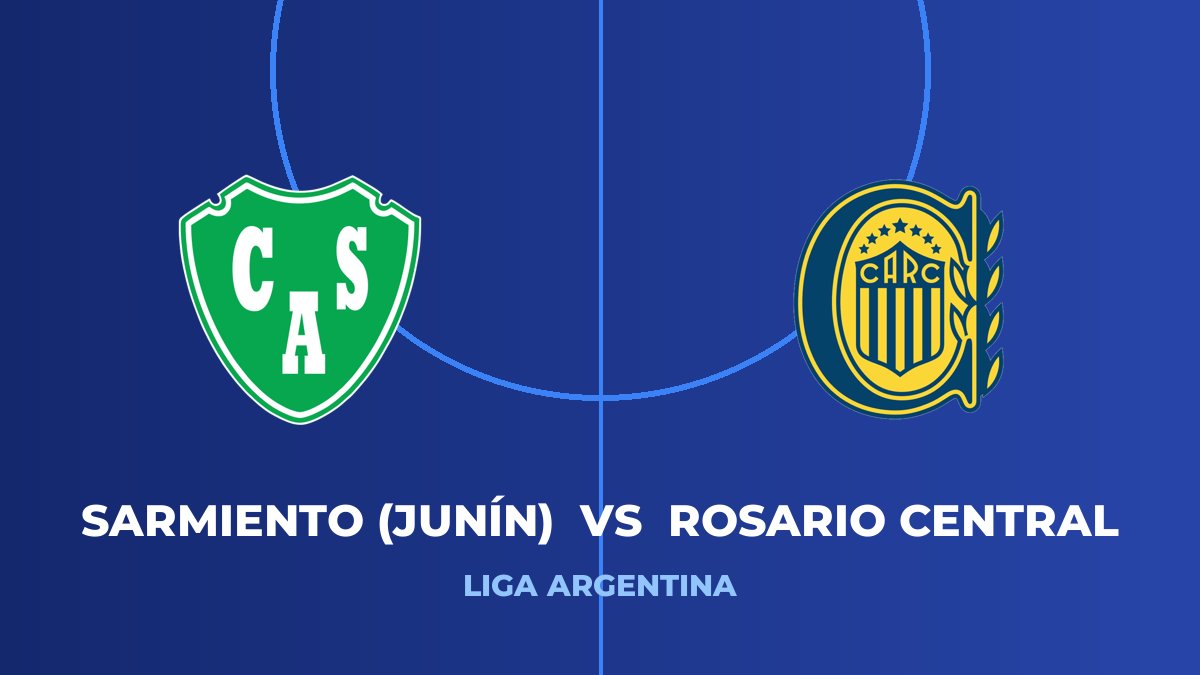 Sarmiento (Junín) vs Rosario Central