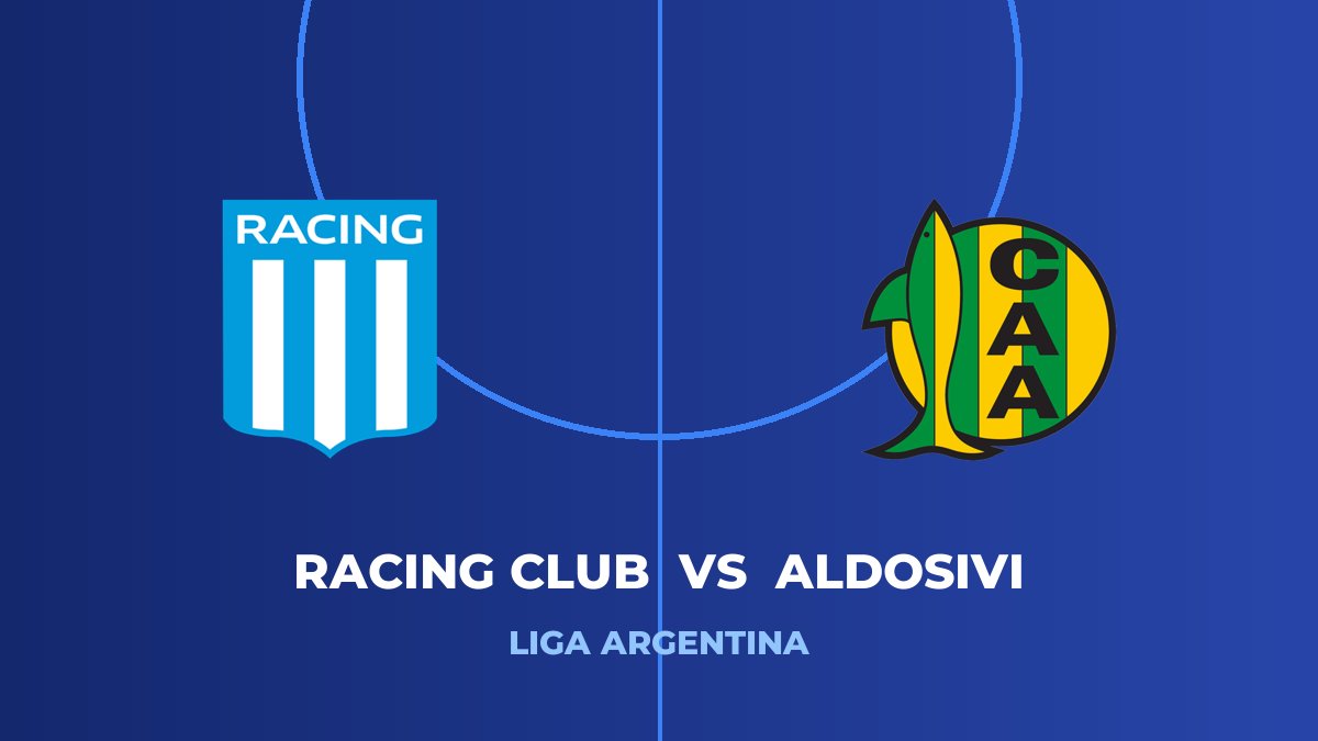 Racing Club vs Aldosivi