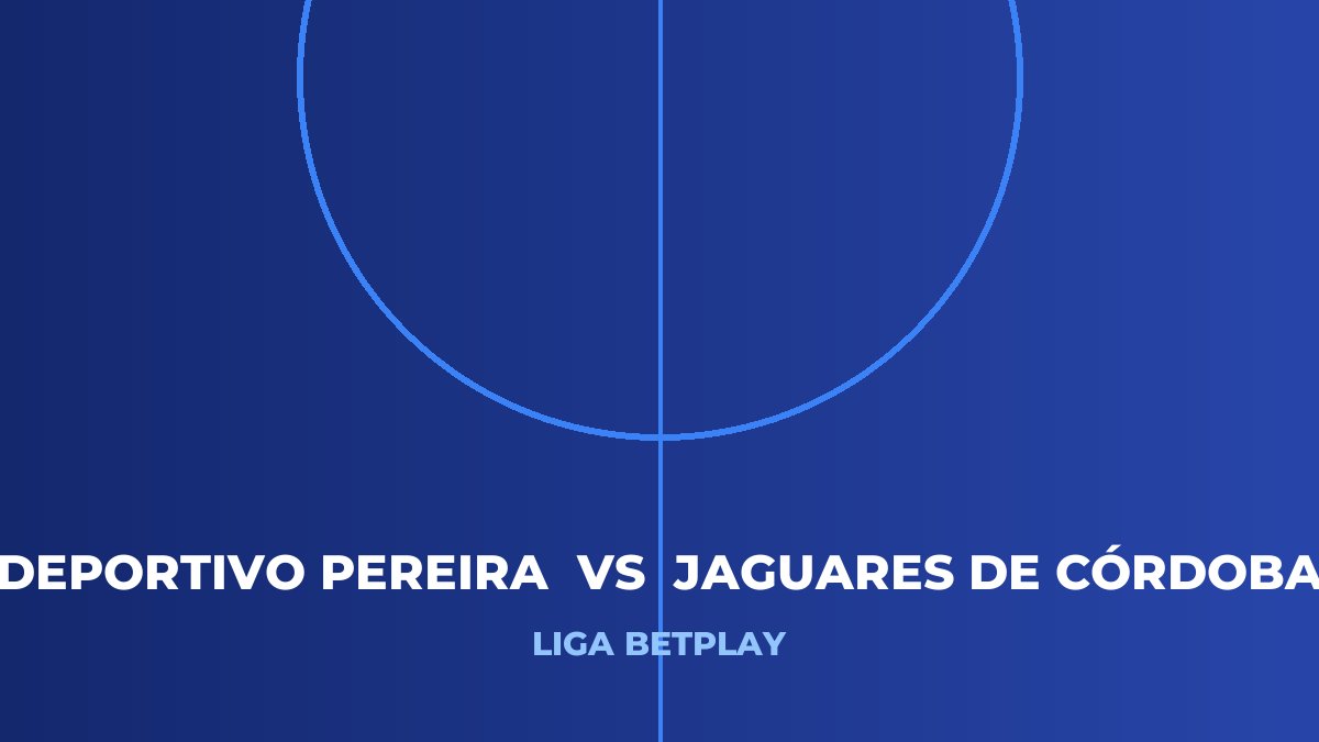 Deportivo Pereira vs Jaguares de Córdoba