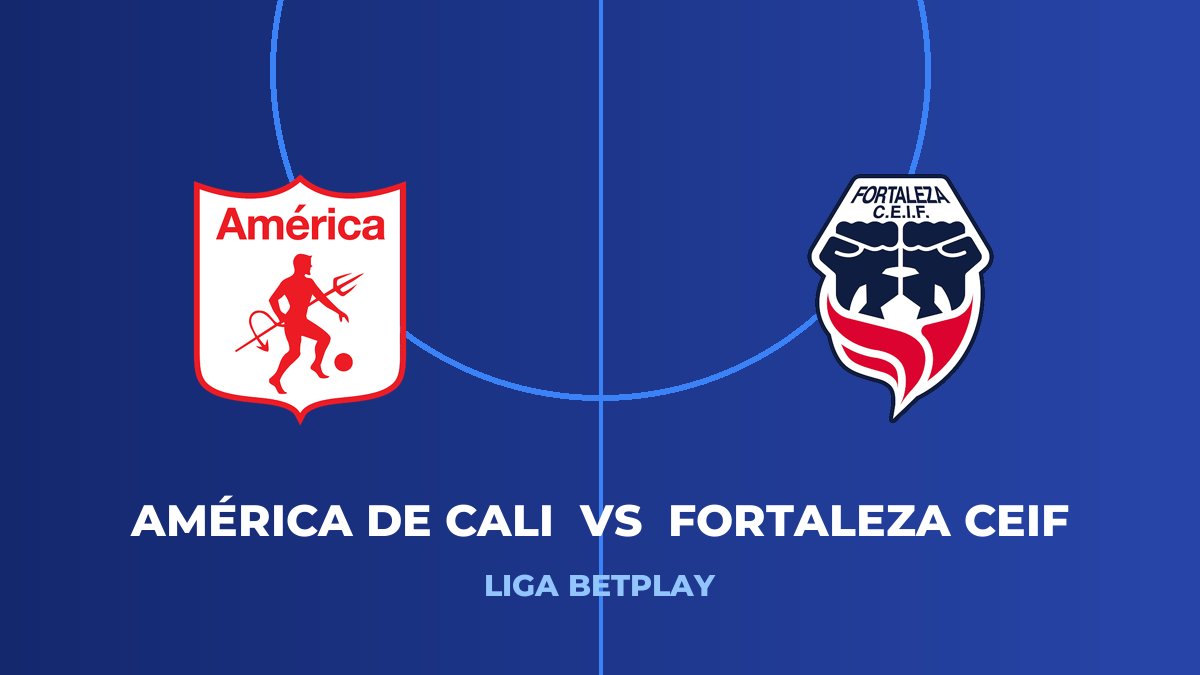 América de Cali vs Fortaleza CEIF